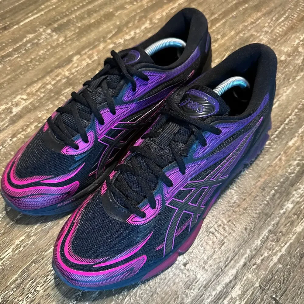 ASICS Gel Quantum 360 8 ‘Black Pink Glo’ Running Sneakers Men’s Size 10.5